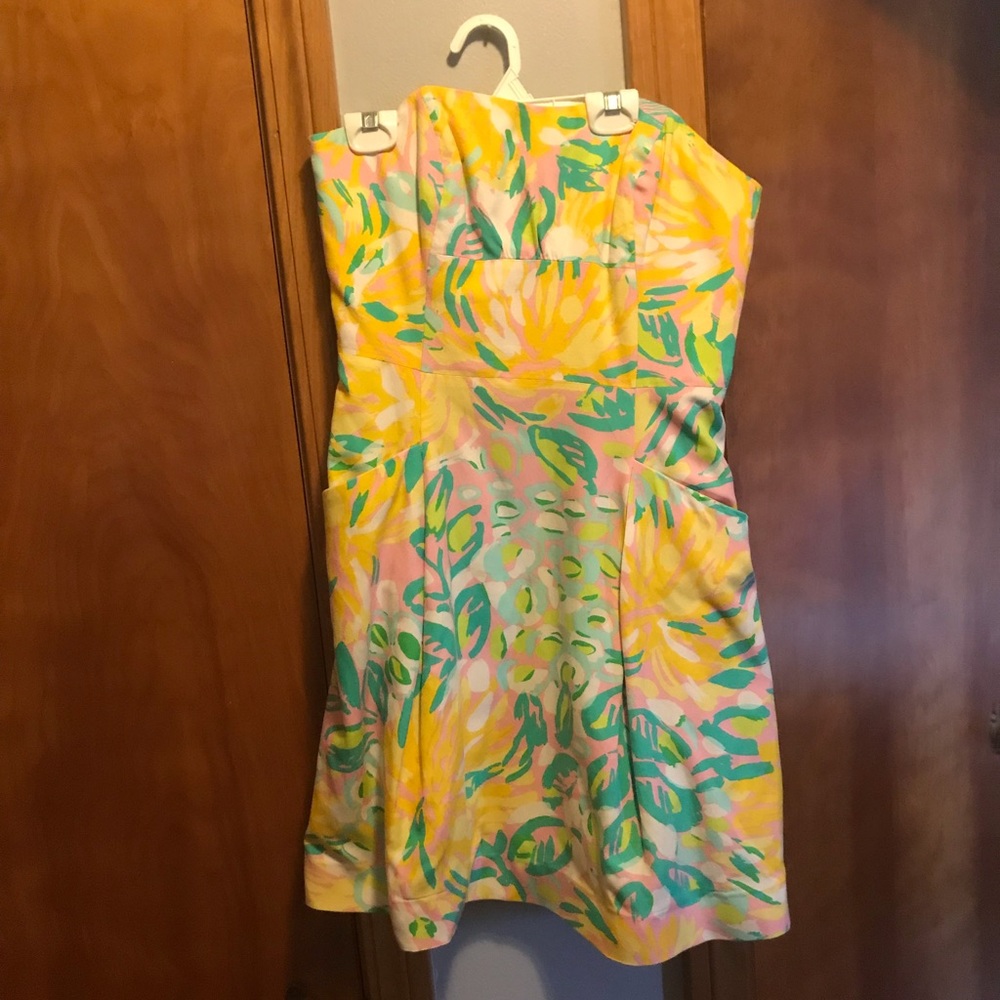 Lilly Pulitzer Strapless Dress